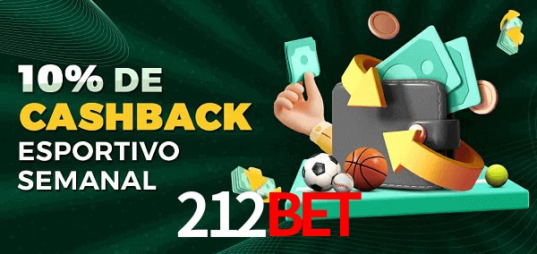 10% de bônus de cashback na 212Bet