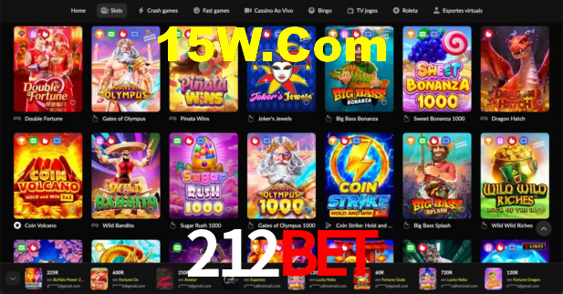 Welcome Bonus 212Bet