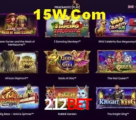 Recursos de Bônus 212Bet